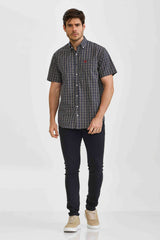 CAMISA REGULAR TRICOLINE BORDADA 29018C