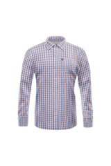 CAMISA CUSTOM ML XADREZ BORDADA 29030Li INFANTIL