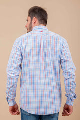 CAMISA CUSTOM ML REGULAR BORDADA 29109L