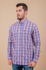 CAMISA CUSTOM ML REGULAR BORDADO 29122L