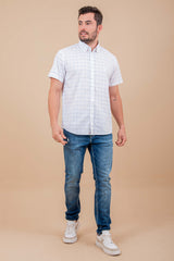 CAMISA EXTRA MC REGULAR BORDADA 29151C