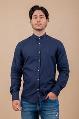 CAMISA CUSTOM ML SLIM BORDADA 29154L