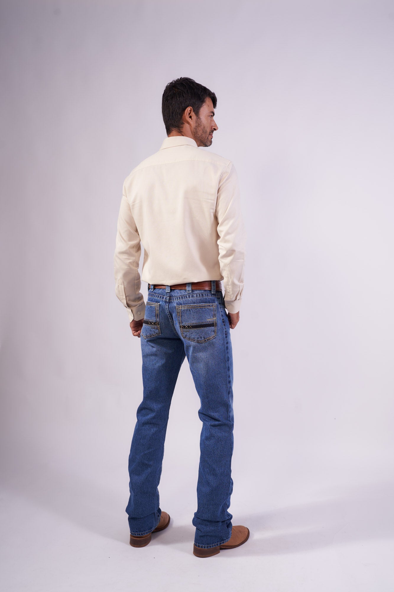 CAMISA SLIM TRICOLINE TECH BORDADA 29229L