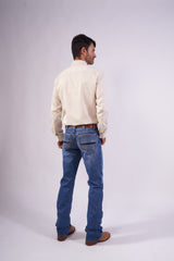 CAMISA SLIM TRICOLINE TECH BORDADA 29229L