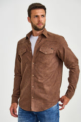 CAMISA ML REGULAR FLANELADA  29454L