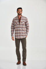 CAMISA ML REGULAR FLANELADA  29460L
