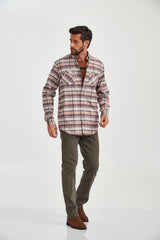 CAMISA ML REGULAR FLANELADA  29460L