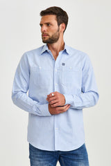 CAMISA ML  WORKER OXFORDINE  29461L