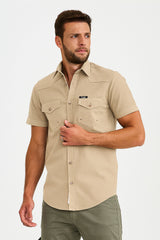 CAMISA REGULAR MC SARJA  29466C