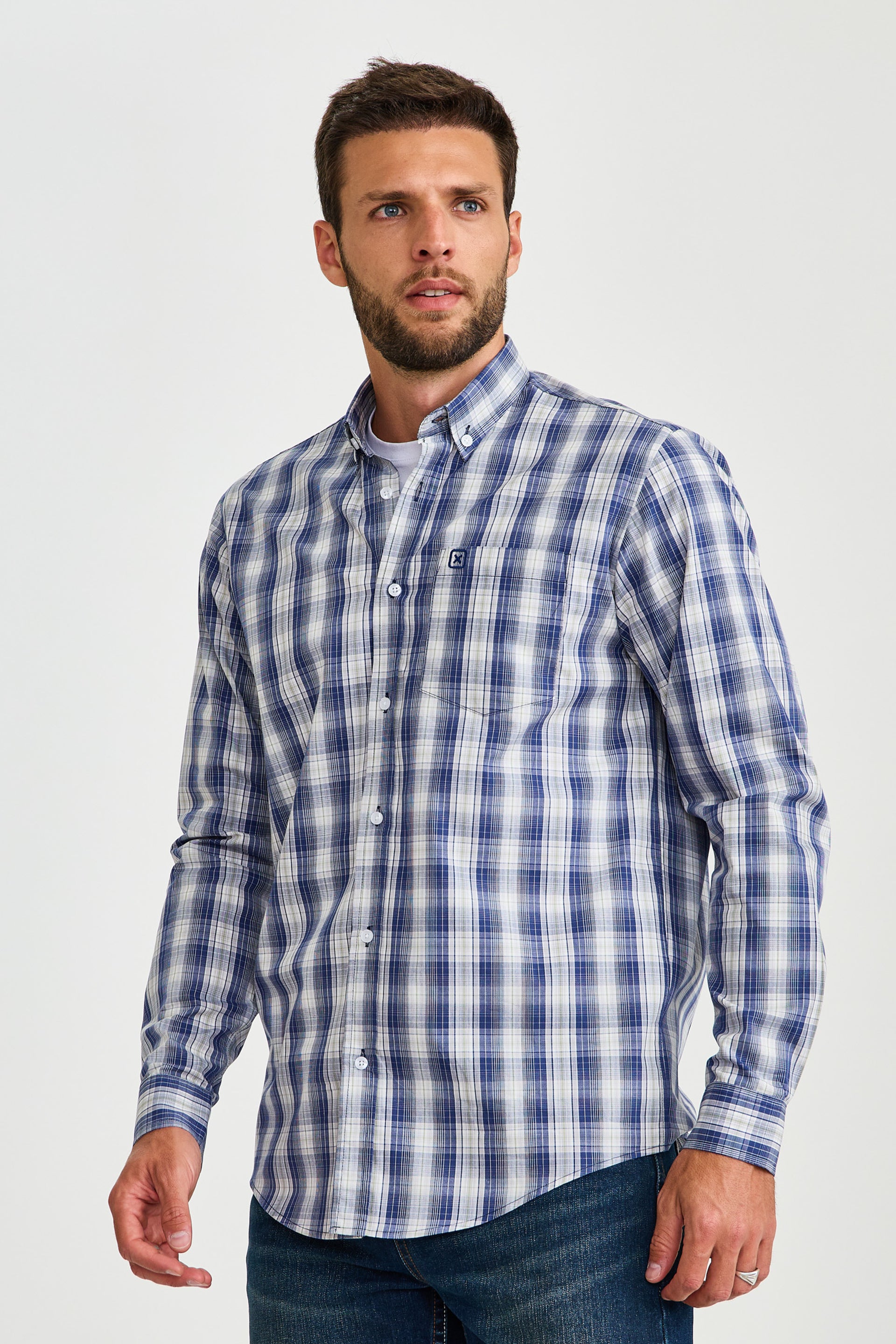 CAMISA ML REGULAR TRICOLINE  29491L