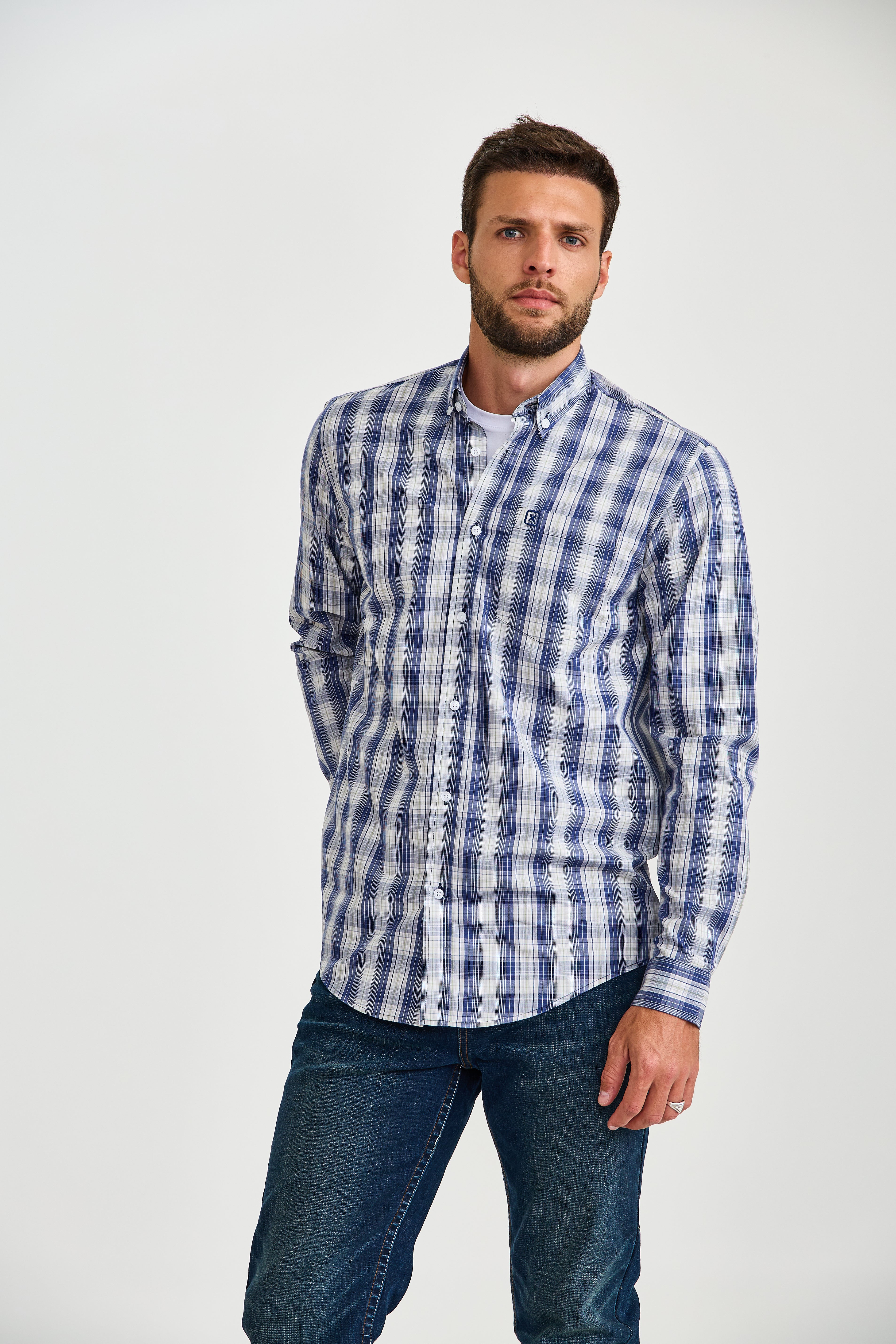 CAMISA ML REGULAR TRICOLINE  29491L
