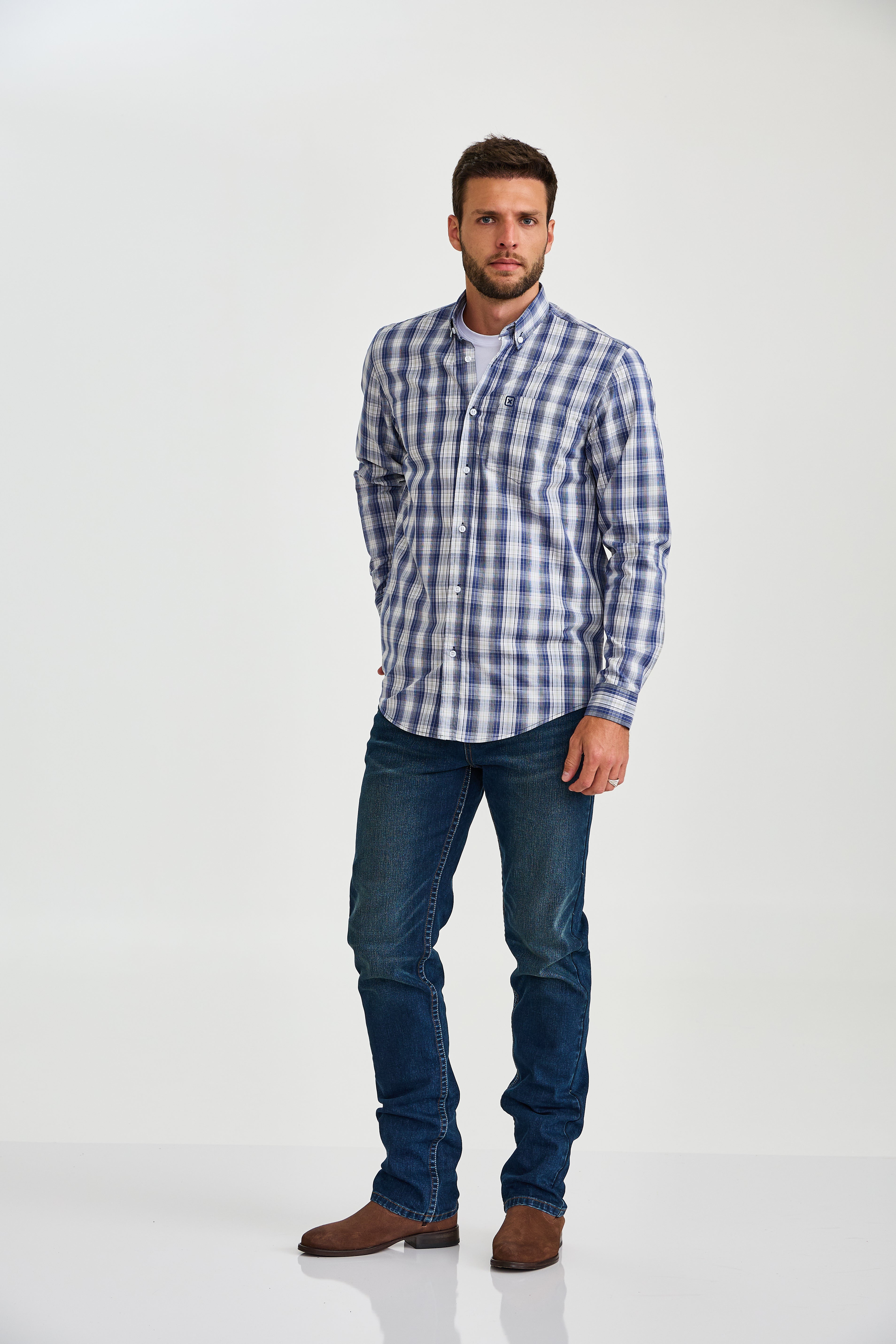 CAMISA ML REGULAR TRICOLINE  29491L