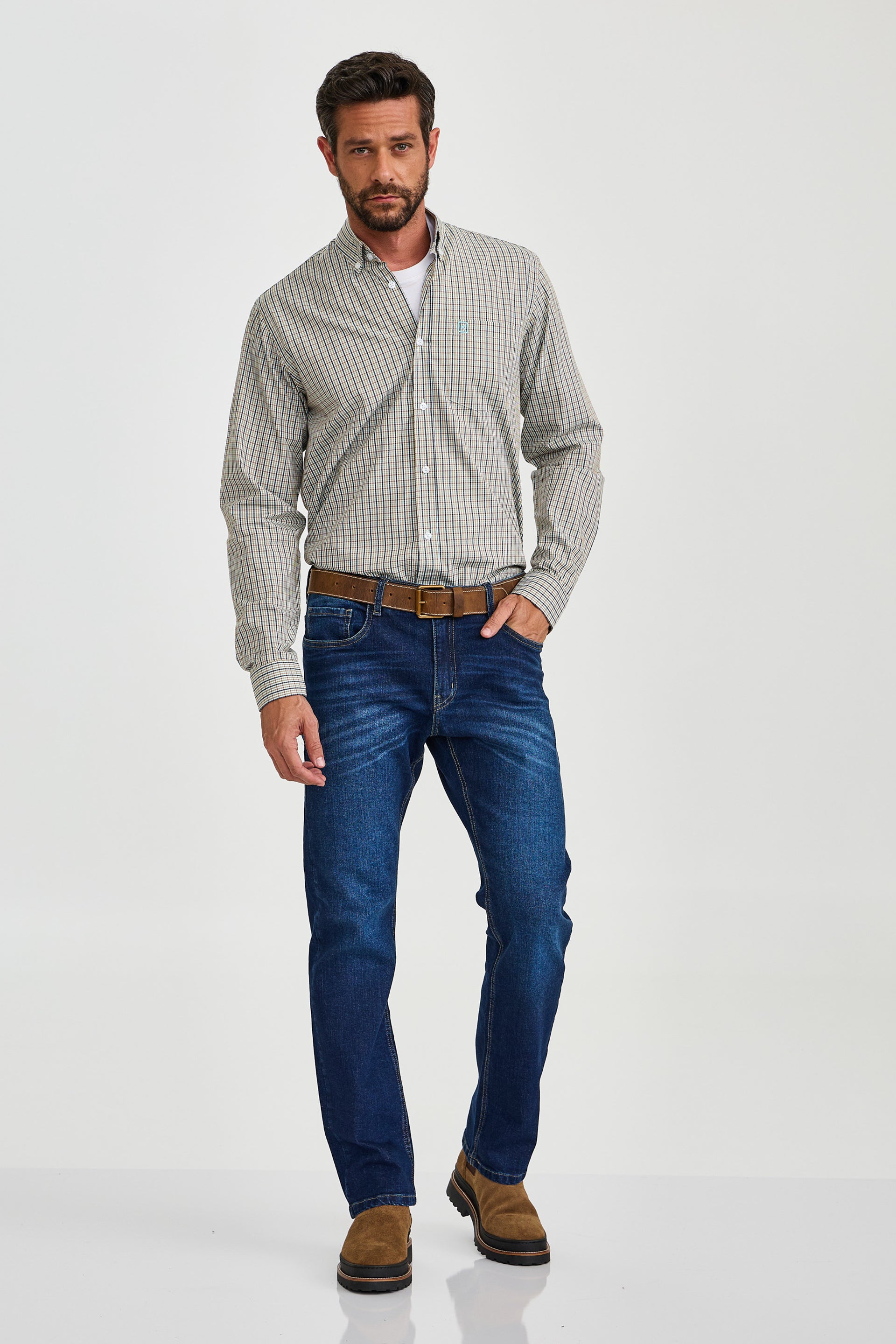 CAMISA ML REGULAR TRICOLINE  29497L