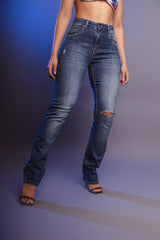 Calça Feminina Jeans Boot Cut - 30053