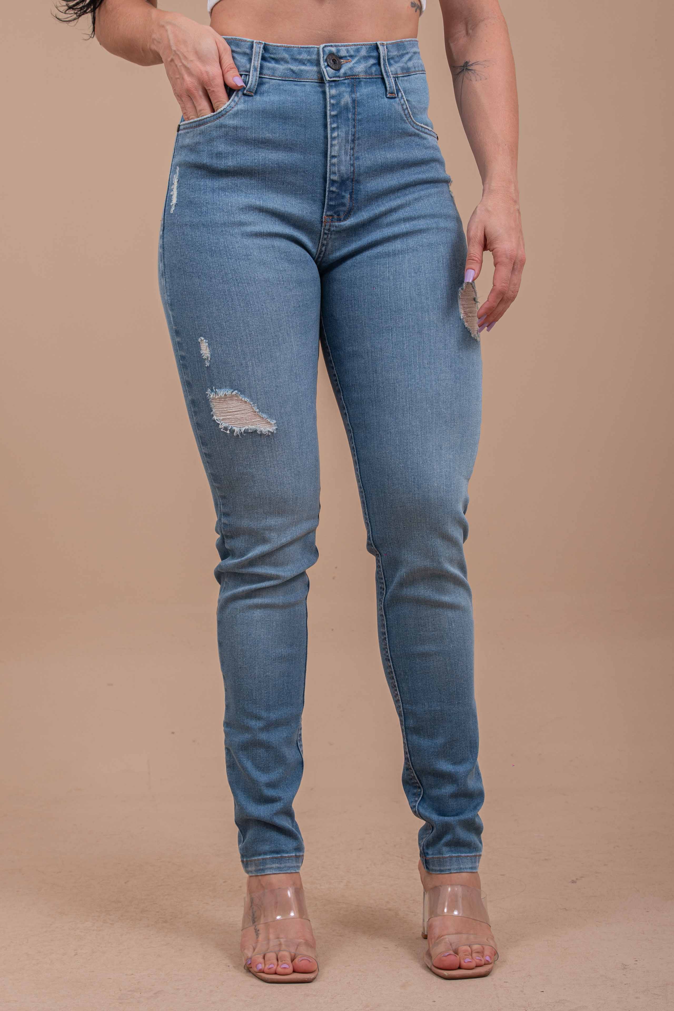 CALCA CUSTOM SKINNY DENIM 30141