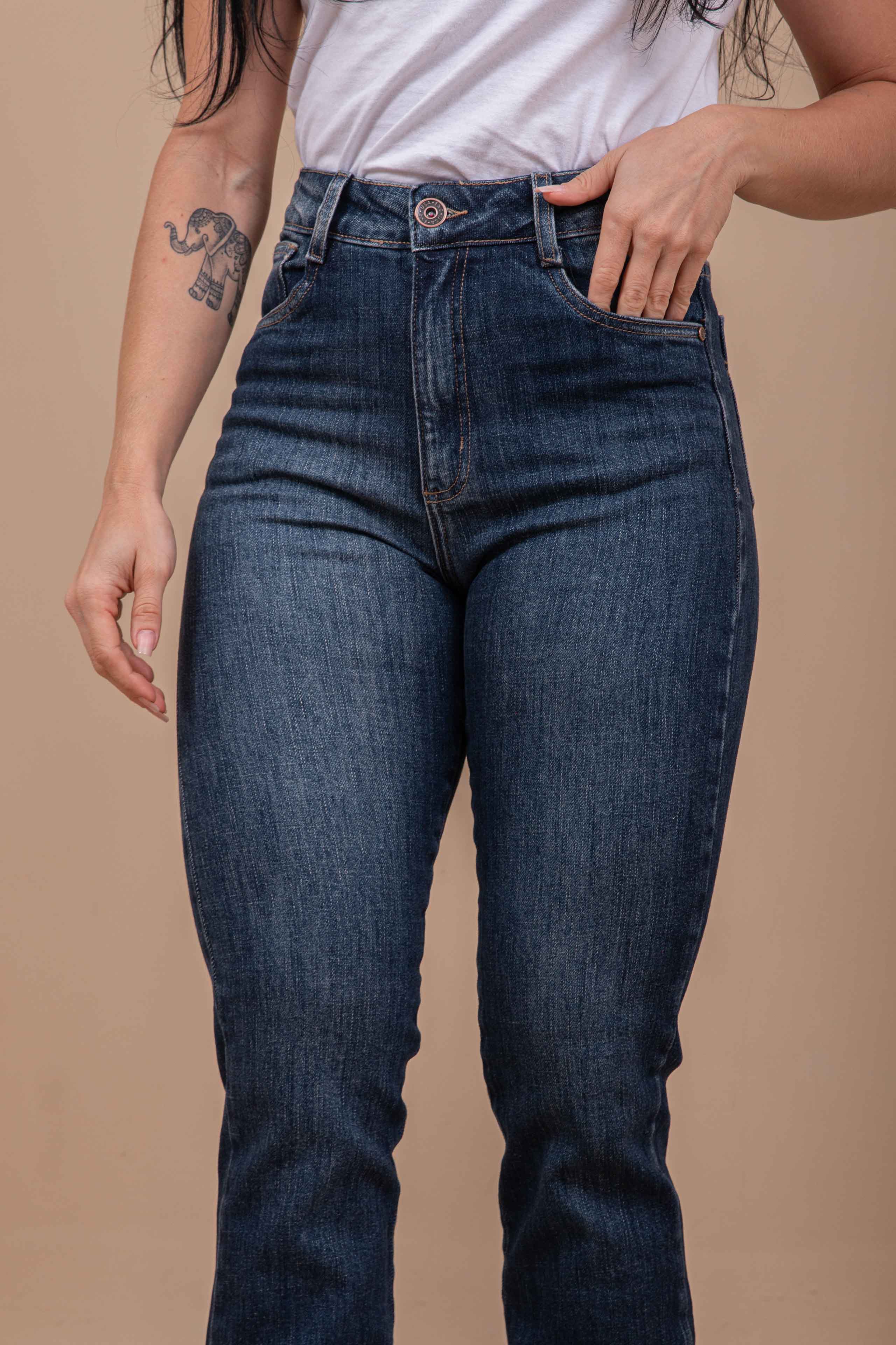 CALCA CUSTOM BOOT CUT DENIM 30144