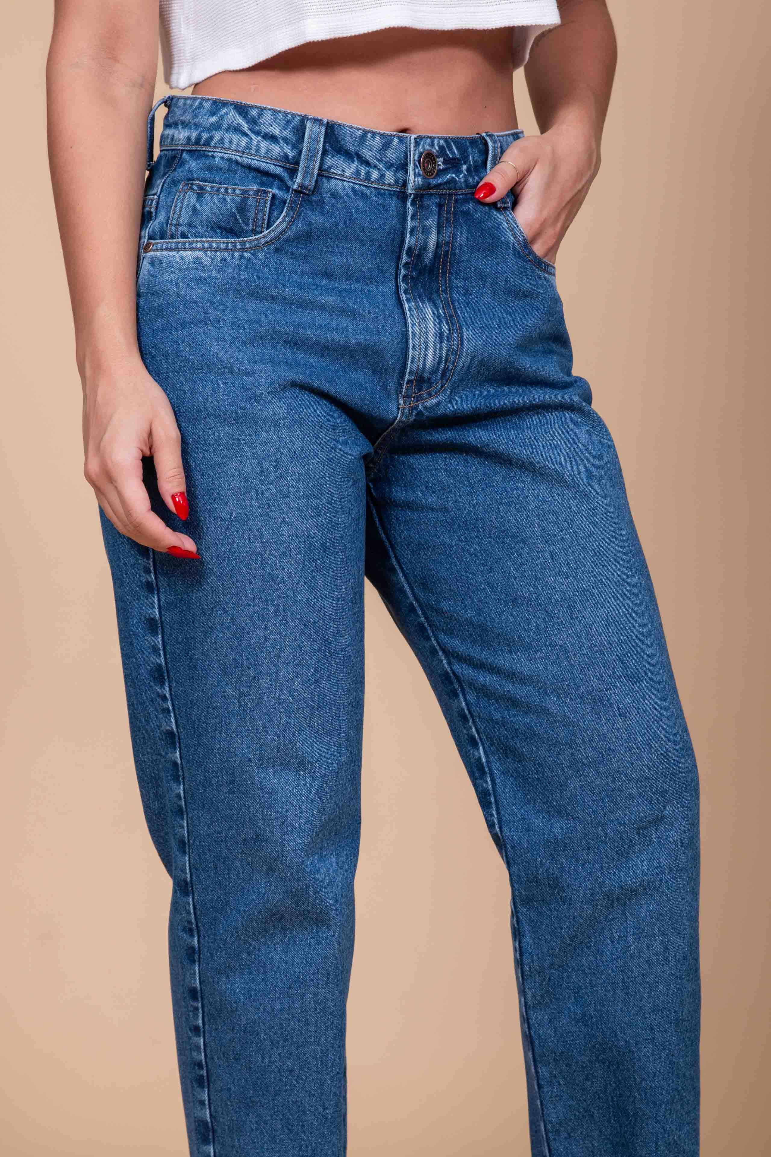 CALCA EXTRA MOM DENIM 30160