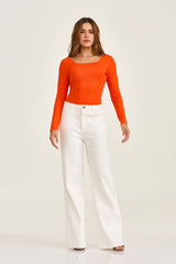 CALCA WIDE LEG SARJA PLAQUINHA 30167