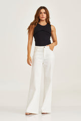 CALCA WIDE LEG SARJA PLAQUINHA 30167