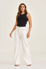 CALCA WIDE LEG SARJA PLAQUINHA 30167