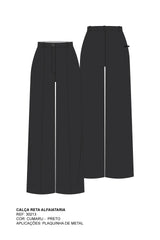 CALCA ALFATAIATARIA SARJA PLAQUINHA 30213