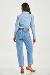CALCA JEANS RETA 30285