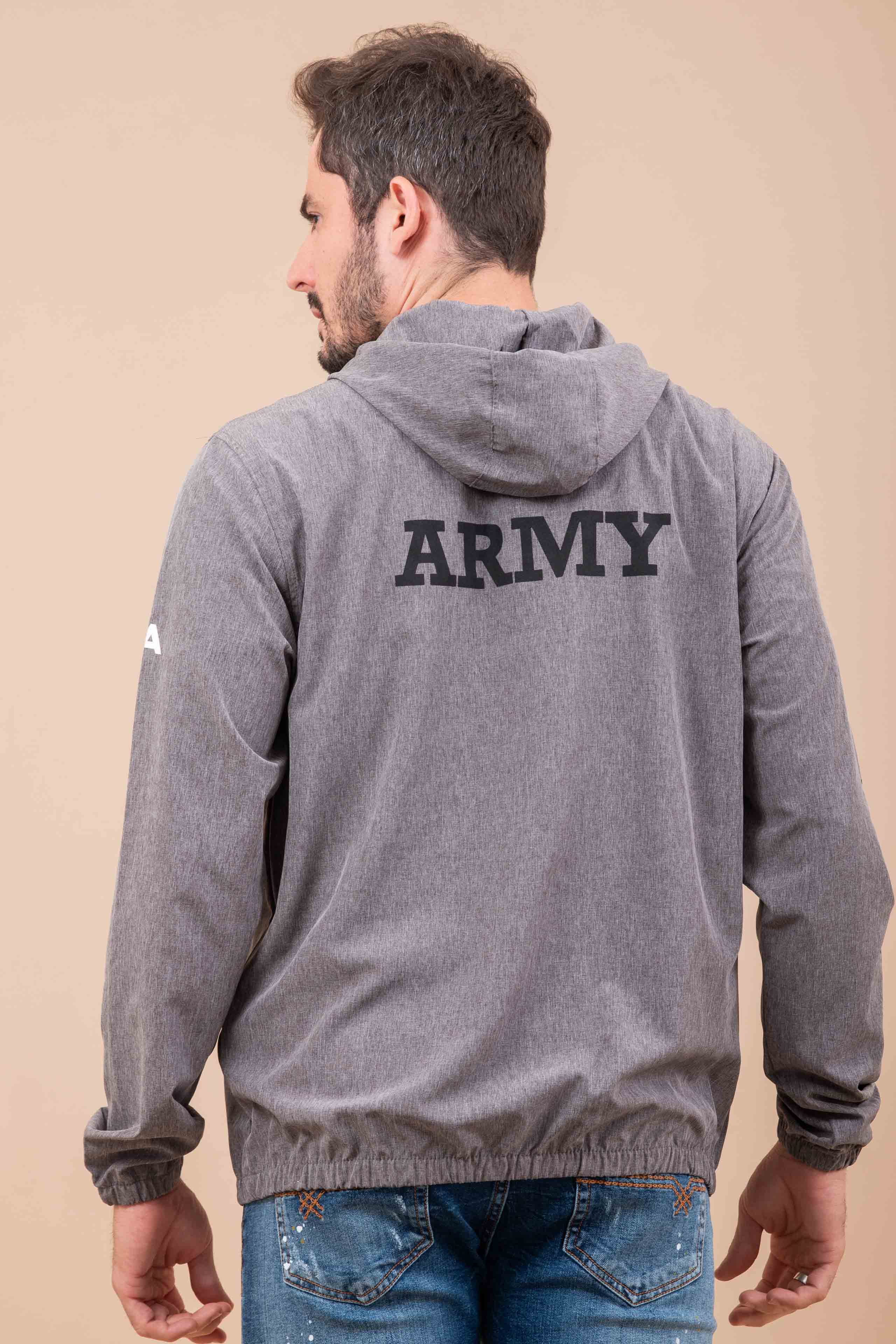 Jaqueta Masculina Corta Vento Army - 3295