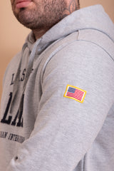 MOLETOM COM CAPUZ BORDADO 3300