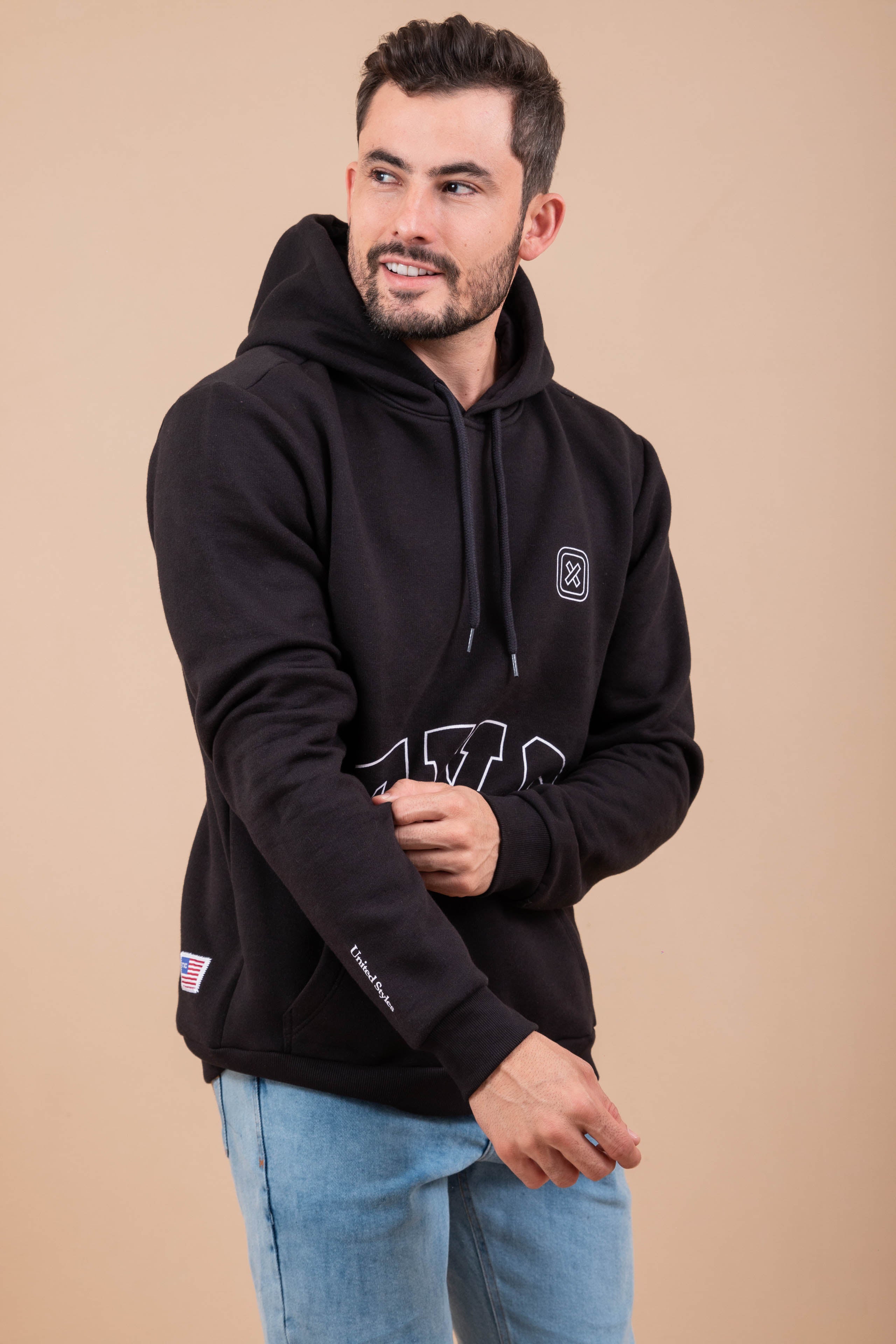 Moletom com capuz masculino | 3389