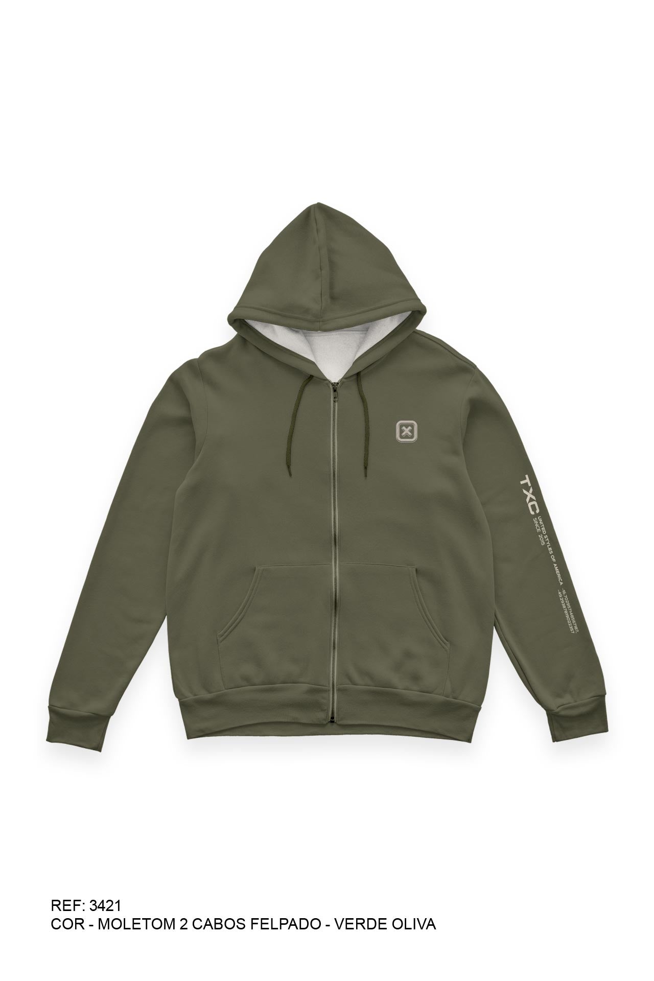 MOLETOM CUSTOM ML BORDADO 3421i INFANTIL