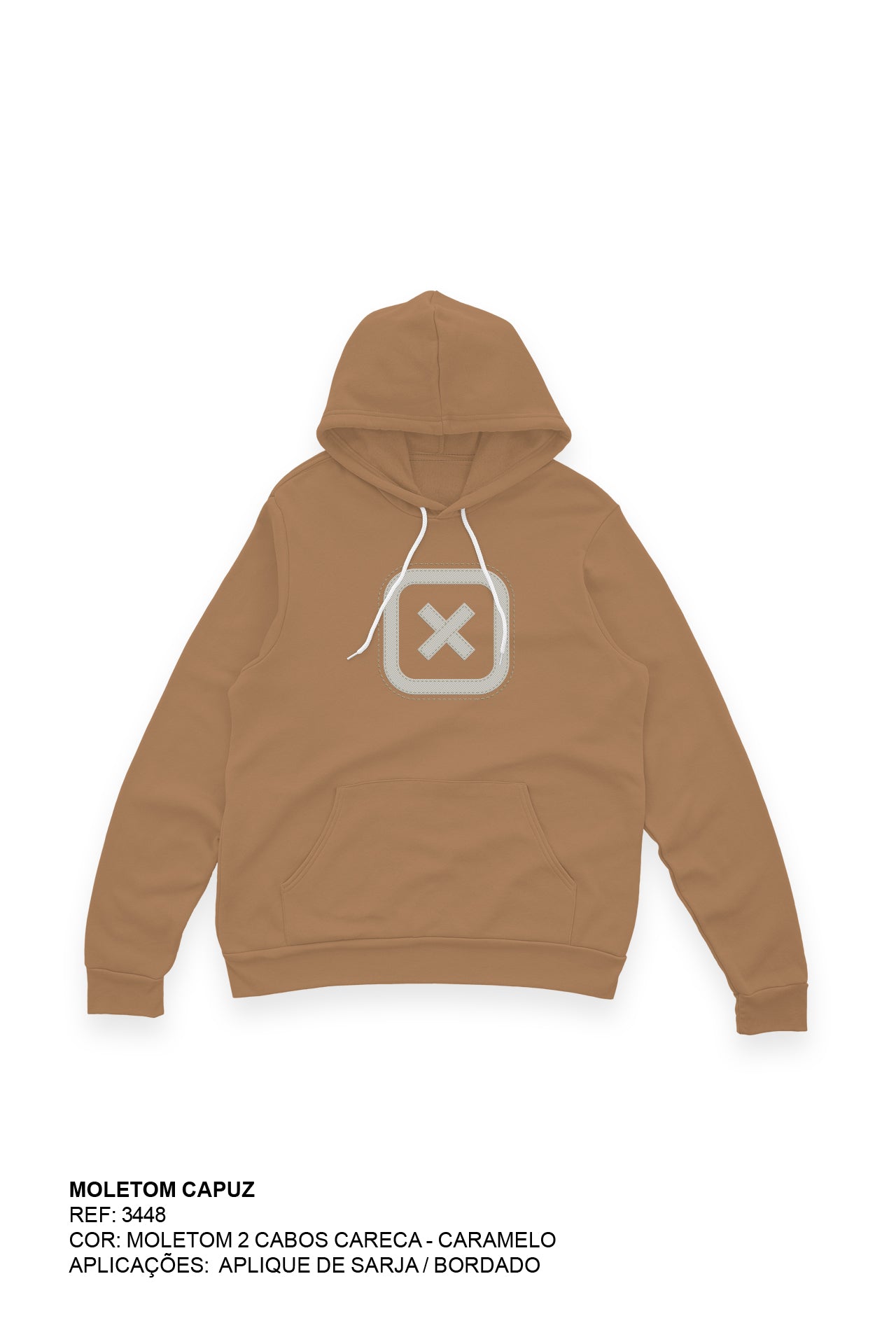 MOLETOM CUSTOM BORDADO 3448