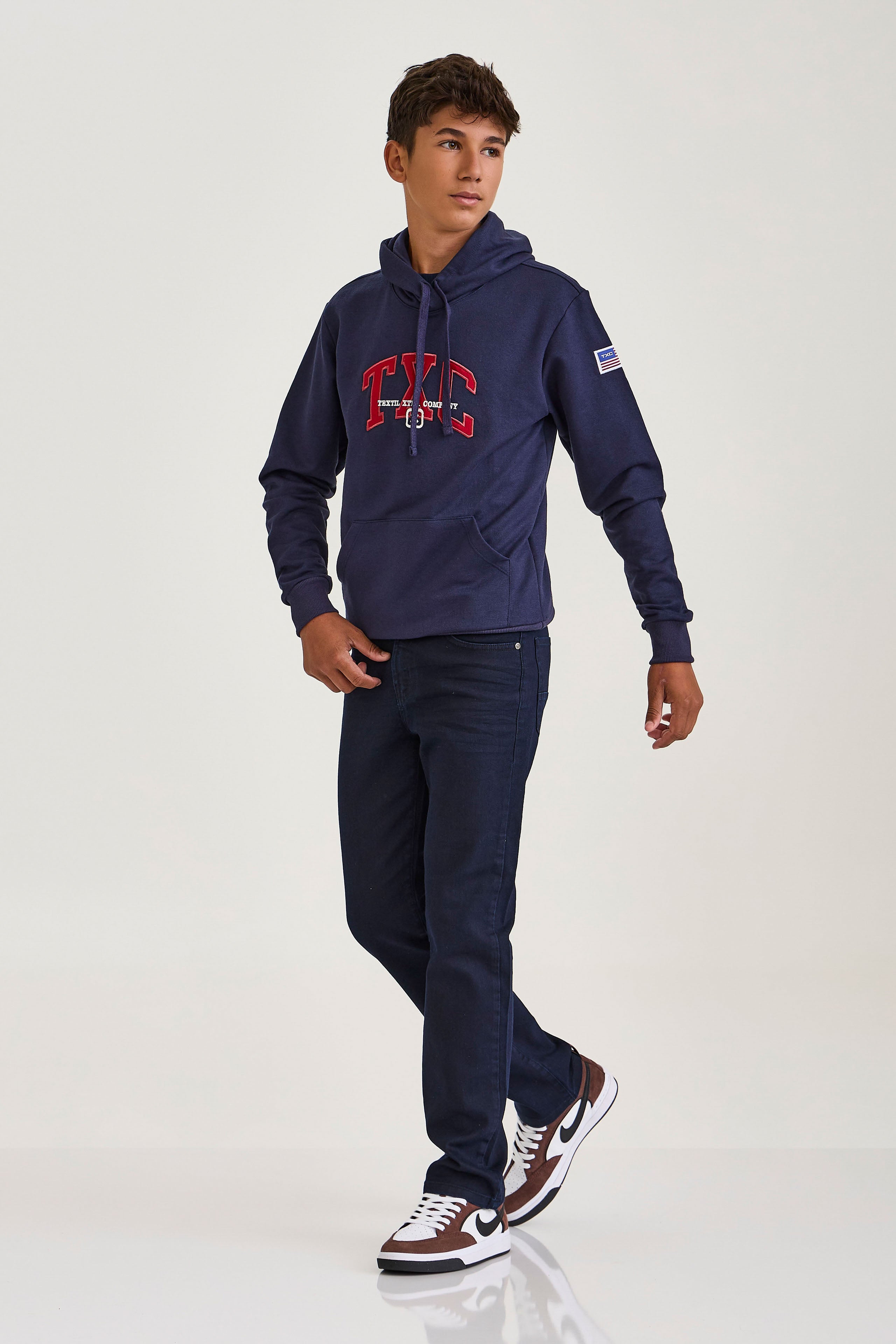 MOLETOM CAPUZ BORDADO 3452i INFANTIL