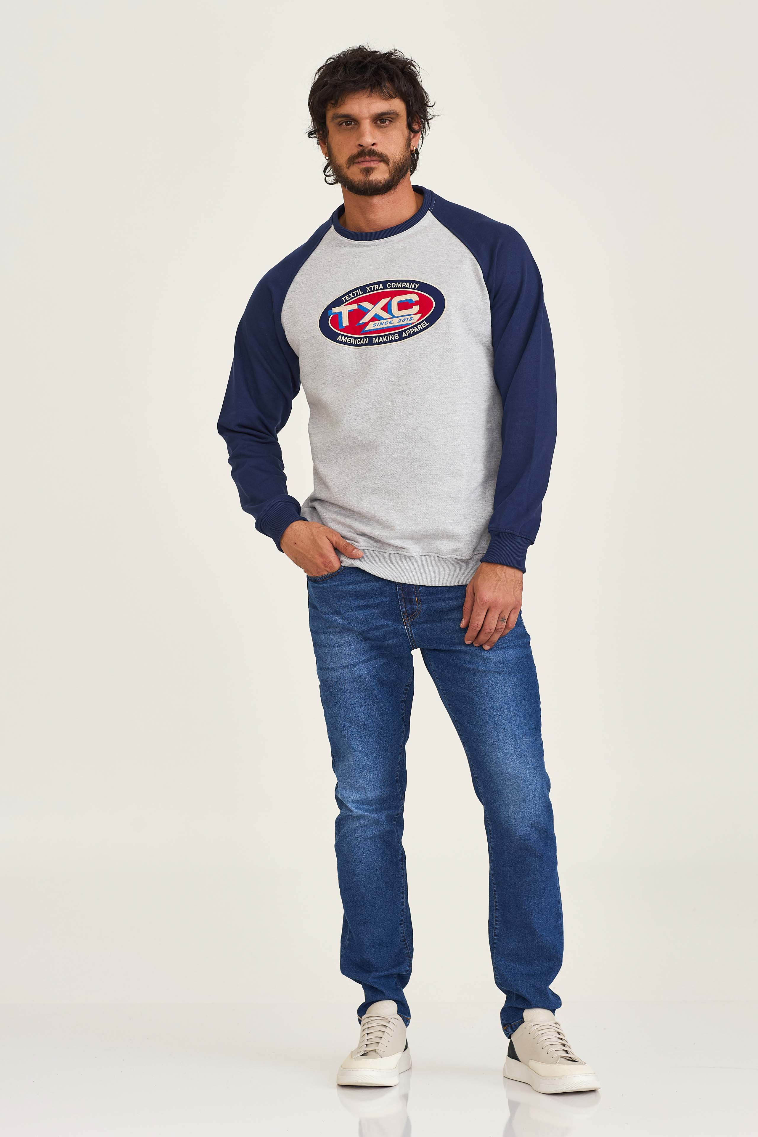 MOLETOM BLUSAO ESTAMPADO 3459