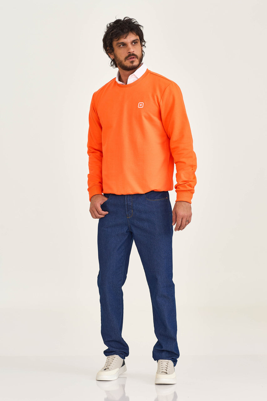 MOLETOM BLUSAO BORDADO 3463