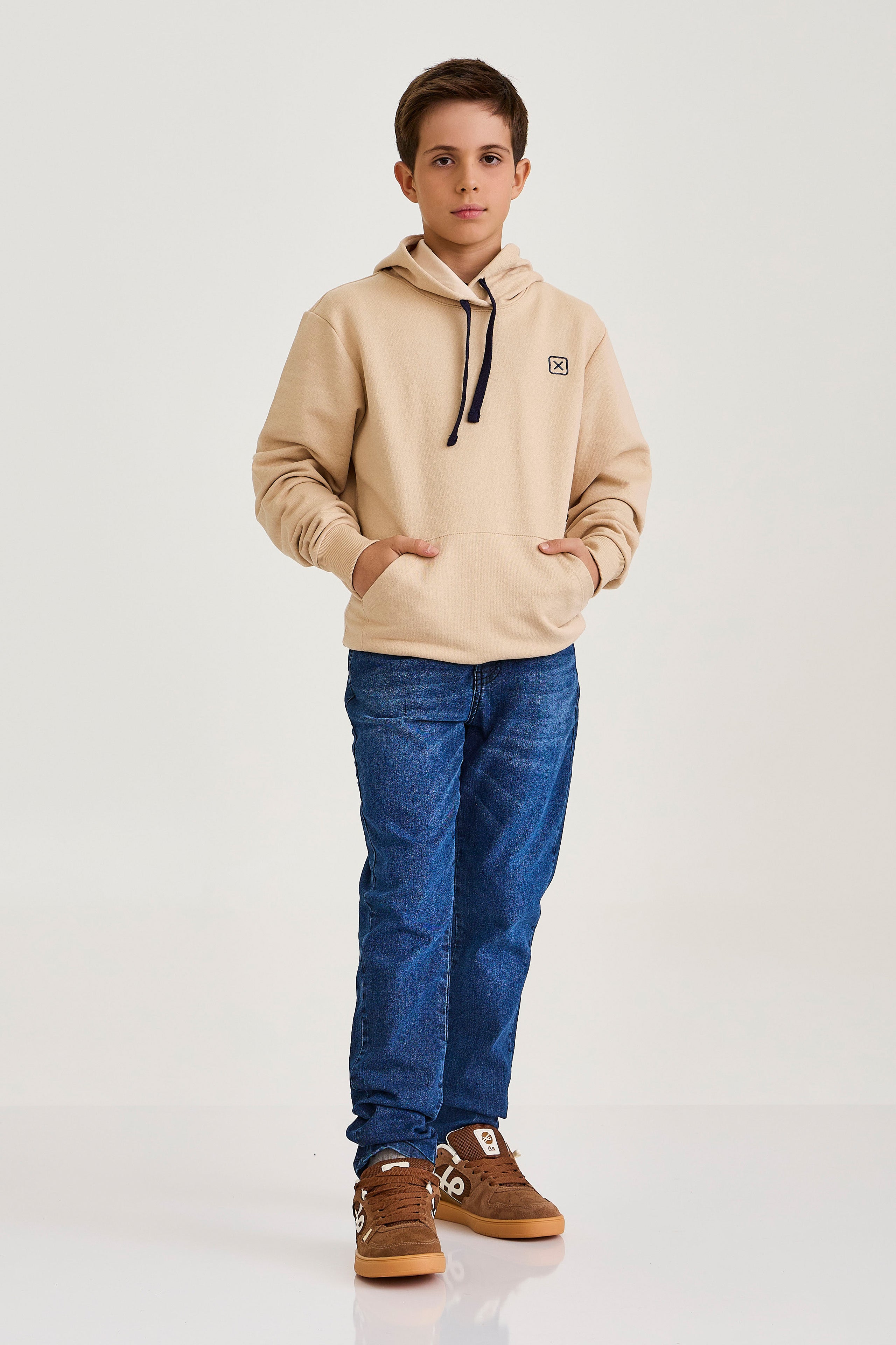 MOLETOM CAPUZ BORDADO 3465i INFANTIL