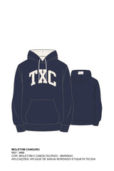 MOLETOM CAPUZ BORDADO 3466