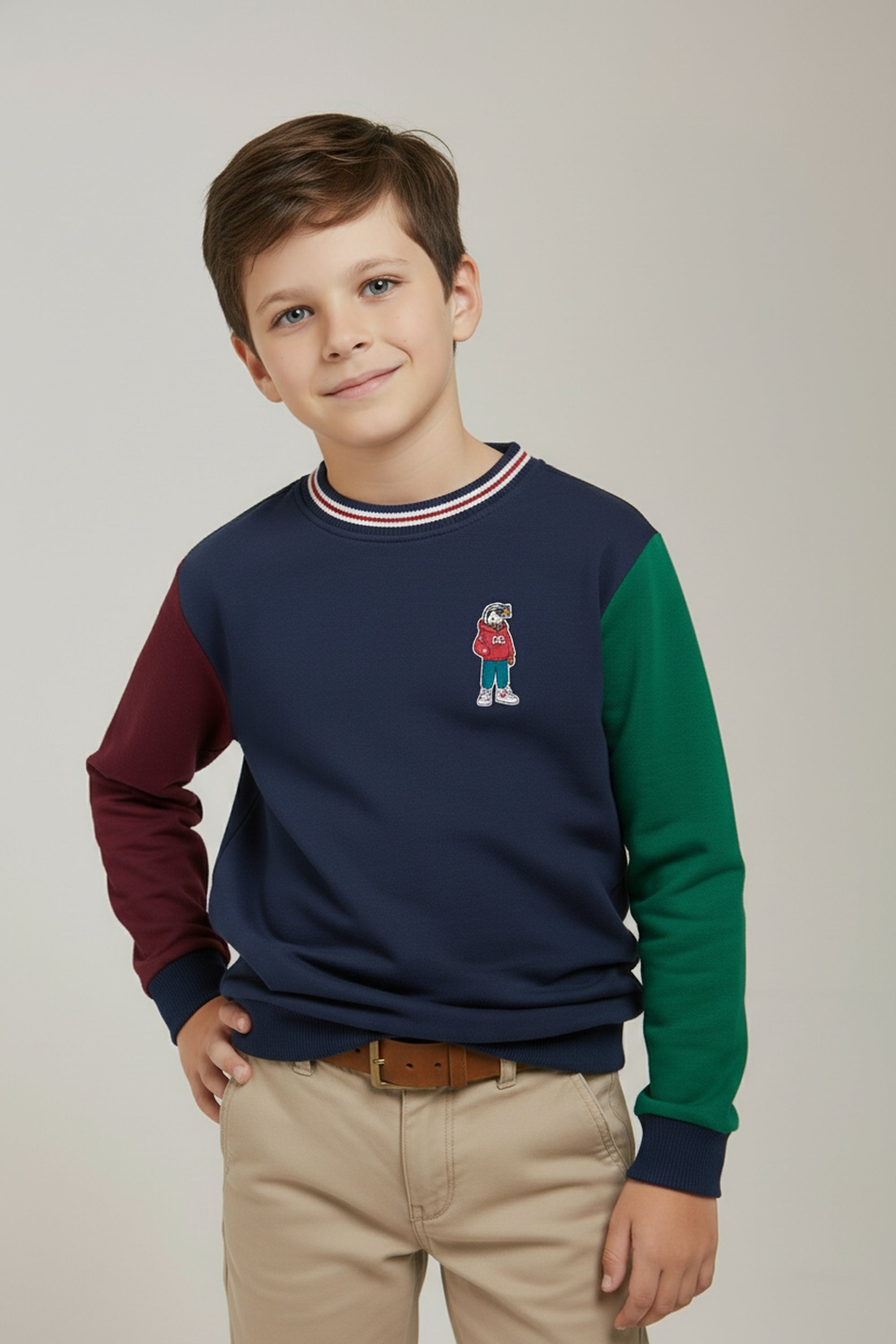 MOLETOM CAPUZ BORDADO 3466i INFANTIL