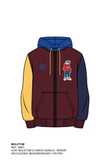 MOLETOM CAPUZ BORDADO 3467i INFANTIL