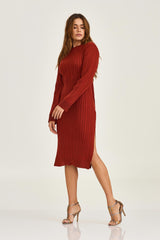 VESTIDO TRICOT CUSTOM BORDADO 40066V