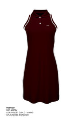 VESTIDO RETO CUSTOM BORDADO 40072V