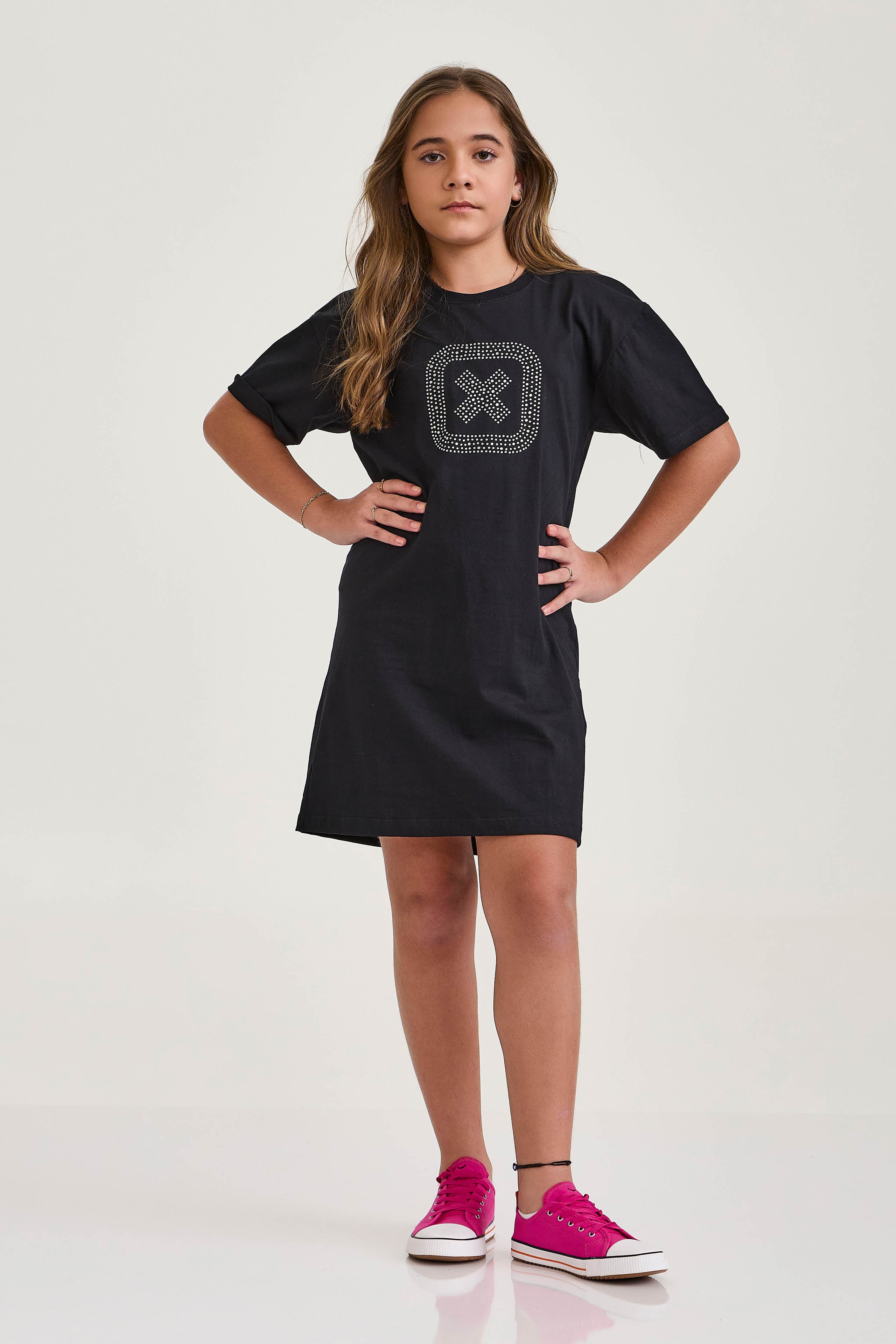 VESTIDO SLIM MALHA ESTAMPADO 40081Vi INFANTIL