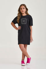 VESTIDO SLIM MALHA ESTAMPADO 40081Vi INFANTIL