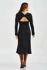 VESTIDO TRICOT CUSTOM MIDI 40089V