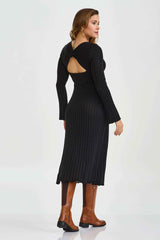 VESTIDO TRICOT CUSTOM MIDI 40089V