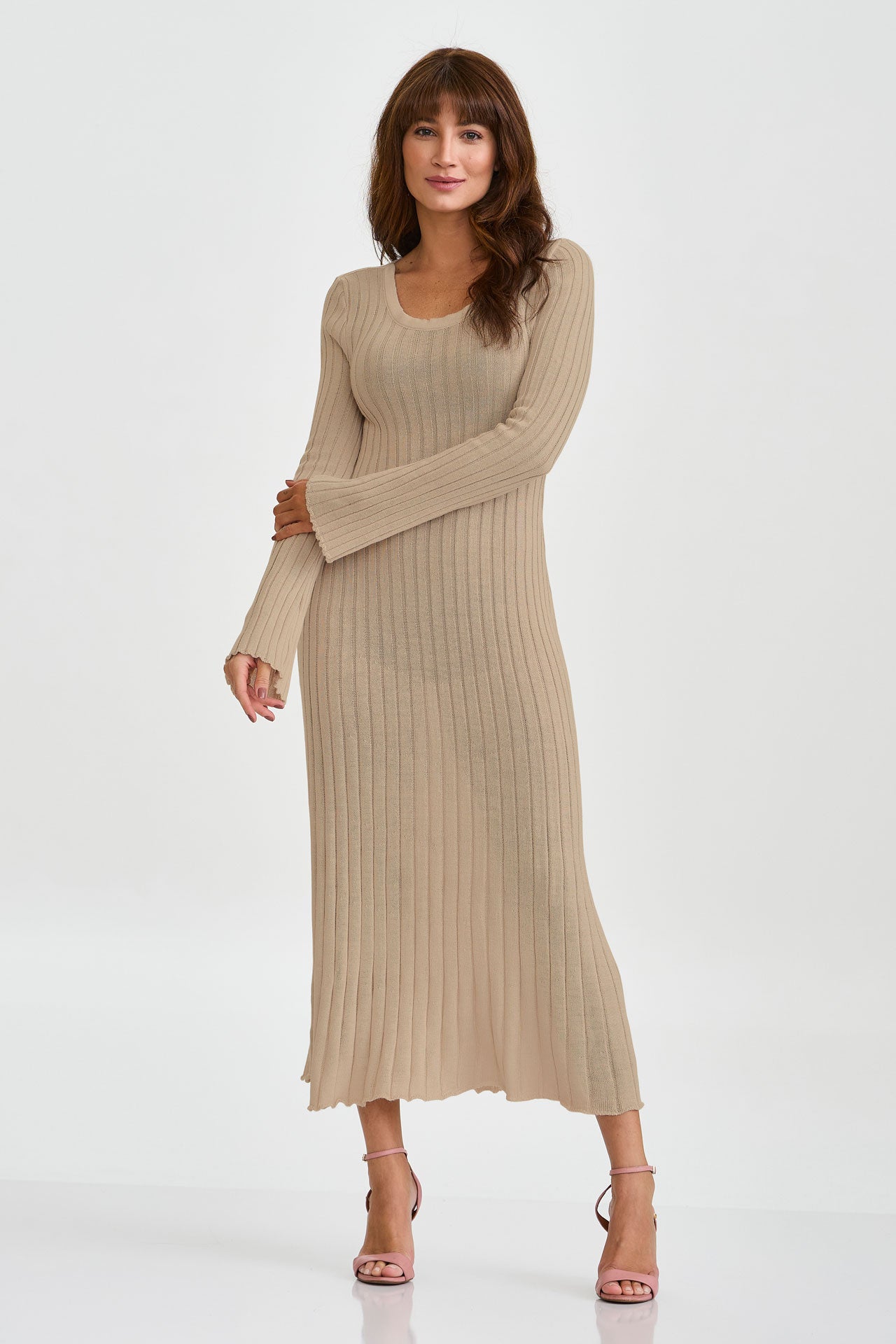 VESTIDO TRICOT CUSTOM MIDI 40089V