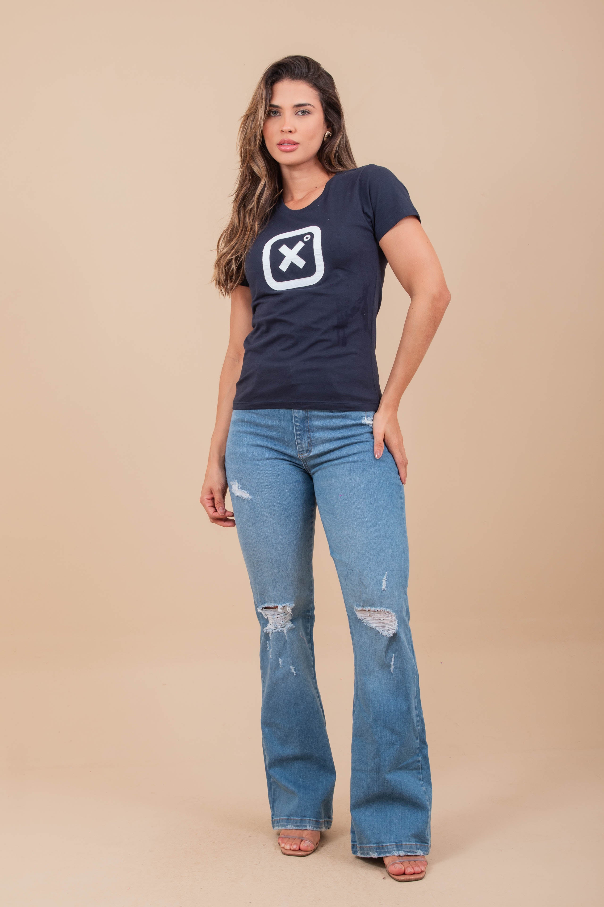 Camiseta Feminina Logo - 4985