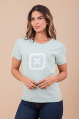 Camiseta Feminina Logo - 4985