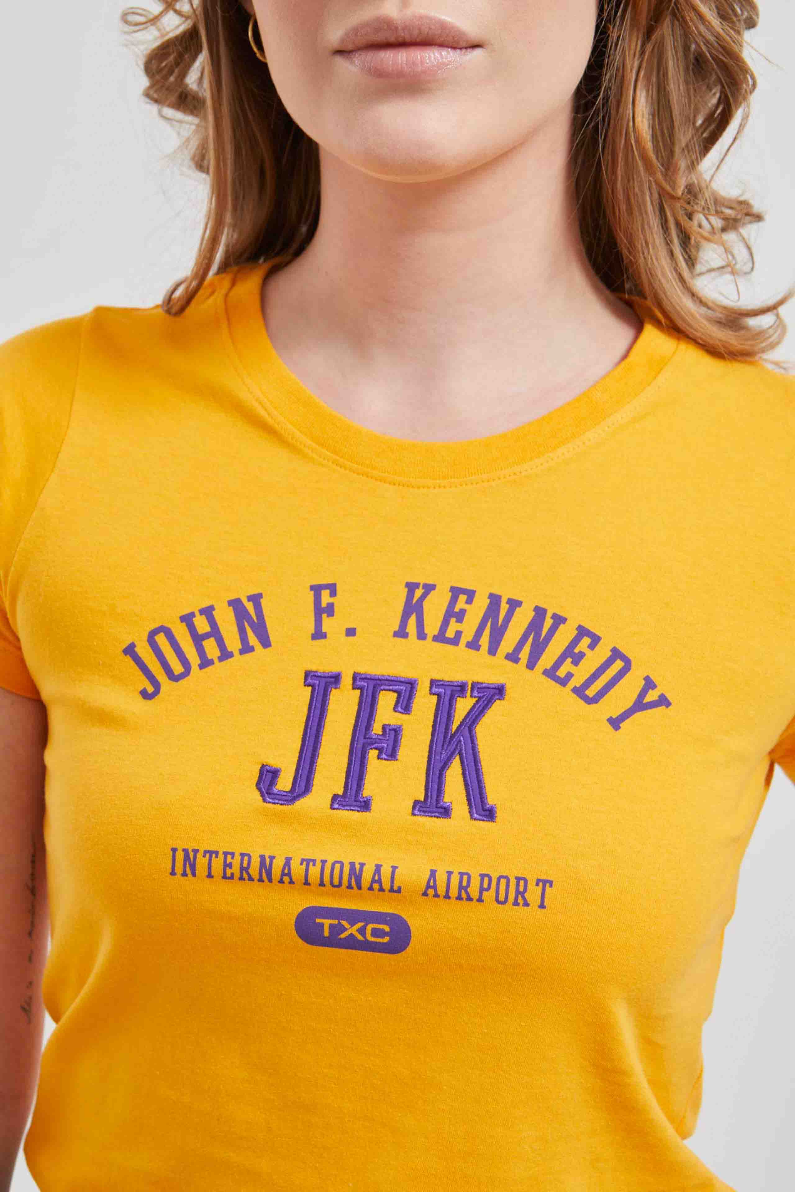 T-shirt Feminina John Kennedy Airport - 50178