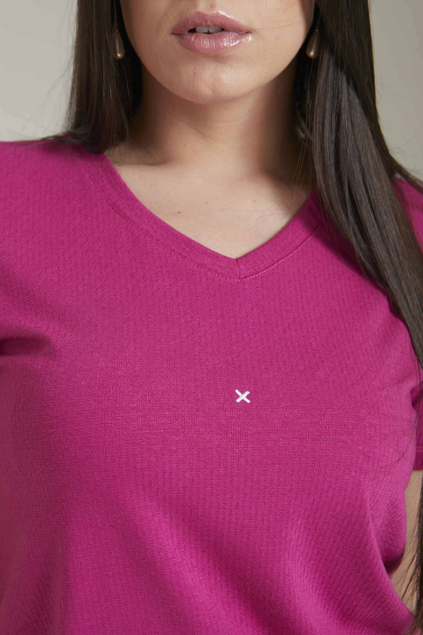 BLUSA CUSTOM MC BORDADO 50524