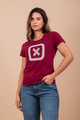 Camiseta Feminina Estampada Slim Fit | 50749